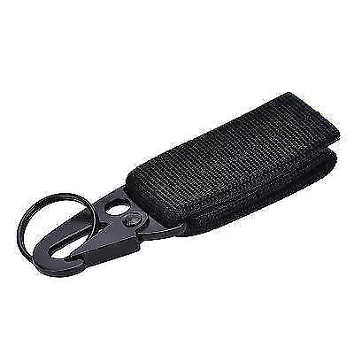 Tactical Molle  Belt Carabiner Key Holder Bag Hook Webbing Buckle Strap Clip • $7.99