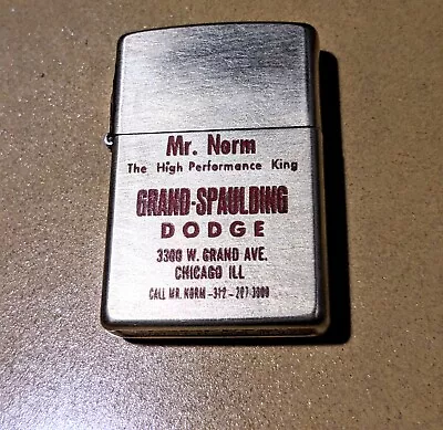 Mr Norms High Performance King Brass Retro Advertising Nice ! • $79.99