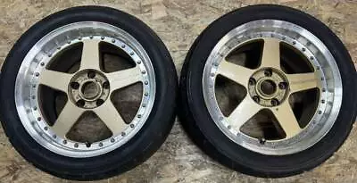 JDM RareRAYS Mazda Speed ​​MS01 17 Inch 9J+34 PCD114.3 5 Holes 5H Mazd No Tires • $1739.92
