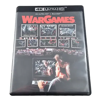 WarGames (Matthew Broderick ) New 4K Ultra HD Blu-ray War Games • $54.95