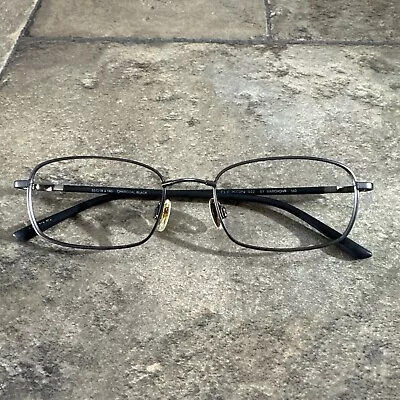 Marchon Flexon 652 Charcoal Black Metal Full Rim Eyeglasses Frames 53-18-140-33 • $32.99