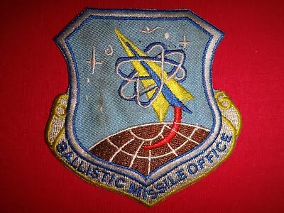 US Air Force BALLISTIC MISSILE OFFICE Patch • $9.12