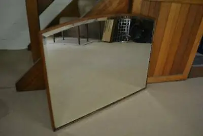 Vintage Timber Framed Bevel Edged Mirror • $135