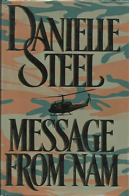 Message From Nam By Danielle Steel 1990 Hardcover • $4