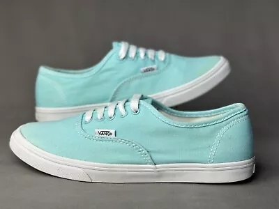 Vans LoPro Authentic Aqua Light Blue Canvas Shoes Women’s 8 Men’s 6 • $24.95