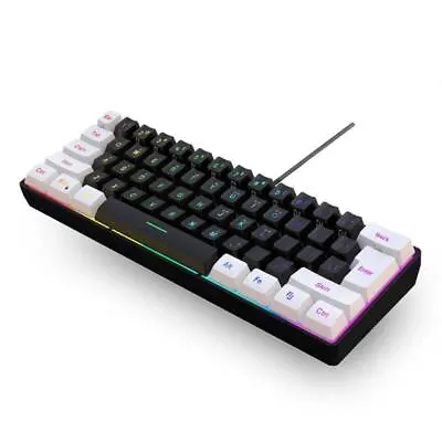 $49.77 • Buy RGB Backlit Keypad Ultra-Compact Mini Keyboard Gaming Keyboard Compound Function