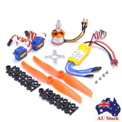 $14.28 • Buy Micro Servo Brushless Motor A2212 2200KV RC Quadcopter Kit 30A ESC Banana Head