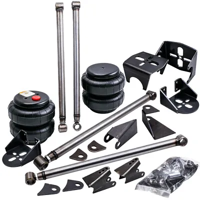 Weld On Triangulated 4 Link Suspension Kit Bars 2500 Bags Air Ride Bag Mount NEW • $268.56