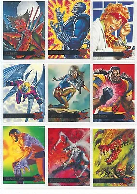 1995 Fleer Ultra X-Men Marvel Comics Xmen Base Card You Choose Complete Your Set • $0.99