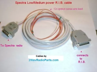 Motorola Programming Cable Spectra Low/medium Power USA • $49.95