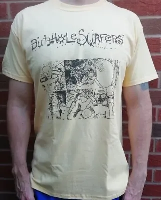Butthole Surfers T Shirt Noise Rock Music Melvins Primus Meat Puppets Swans T088 • £13.45