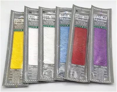 Madeira Mouline Embroidery Thread / Floss - Various Colours X 6 - Please Read • £6.99