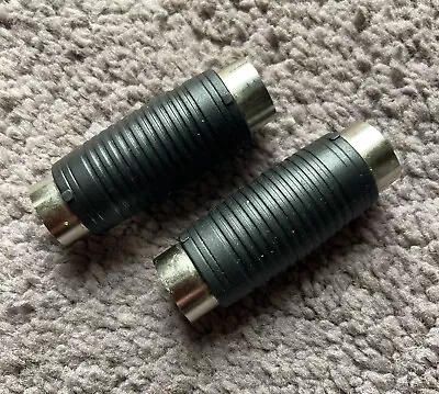 MIDI Cable Female 6 Pin DIN MIDI To Female 6 Pin DIN Extension Adapter. Lot Of 2 • $5.95