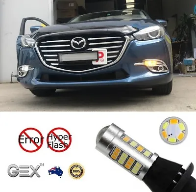 Gex T20 LED 2835 Dual Switchback LED DRL Indicator Turn Signal For Mazda 3 15-18 • $30