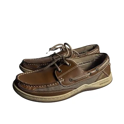 Margaritaville Men's Anchor Boat Shoe. Size-9.5 Brown • $15.99