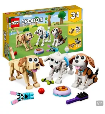 LEGO Creator 3 In 1 Adorable Dogs (31137) • $45