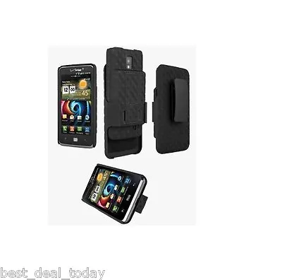 Verizon OEM Shell Holster Combo Case With Clip For LG Spectrum VS920 VS-920 New • $12.37