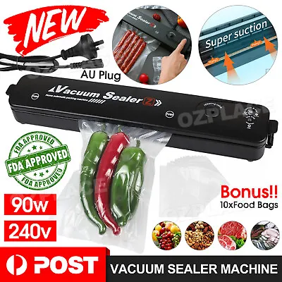 Automatic Vacuum Sealer Food Packing Machine Upgraded Version AU Plug • $17.85