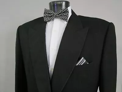 VTG Westbury Jesus Rujz Tailor Paris Bespoke Dormeuil London Tuxedo Suit 48 R • $499