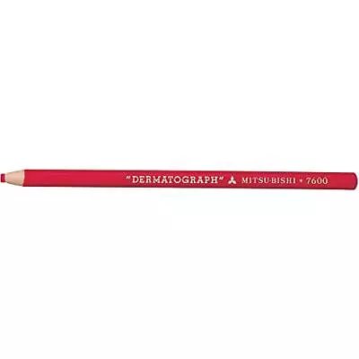 Mitsubishi Colored Pencil Oil Dermatograph No.7600 Red 1 Dozen K7600.15 • $25.59