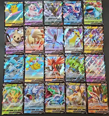 $25.95 • Buy 200 Pokemon Cards Bulk Lot 1x Ultra Rare V 24 Rares & Shiny Holo Amazing Gift!
