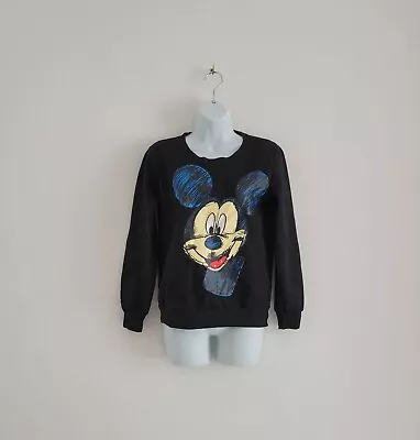 Women's Disney Mickey Mouse Sweatshirt Size M • £14.99