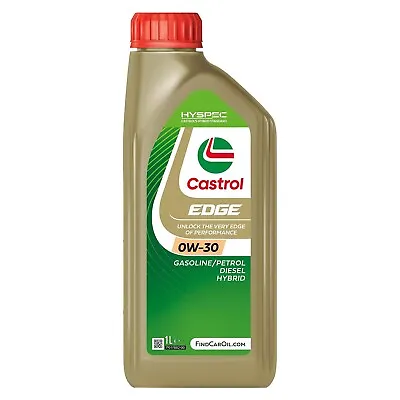 Castrol Edge 0W-30 Engine Oil Hyspec Standard 1L C3 BMW Longlife MB-Approval • £14.50