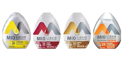 6 BOTTLES Mio Liquid Water Enhancer Variety Pack Orange Sweet Tea Lemonade • $24.94
