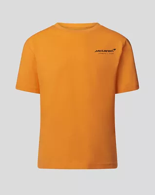 McLaren F1  T Shirt 'Dynamic'  2023 'Papaya' Adult Official Merchandise • £27