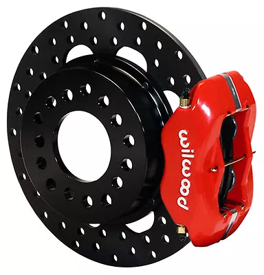 Wilwood Drag Disc Brake Kitrearmopardana 602.36 11.44  Drilled Rotorsred • $779.99