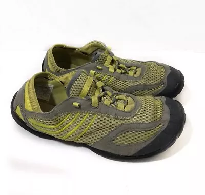 Merrell 8 Green Barefoot Pace Glove Acacia Sneakers • $24.99