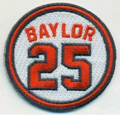 2017 Don Baylor Memorial Jersey Patch - Los Angeles Angels • $6.99