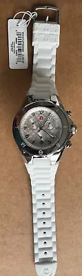 MICHELE Jelly Bean Stainless White Watch (MWW12F000090) • $189