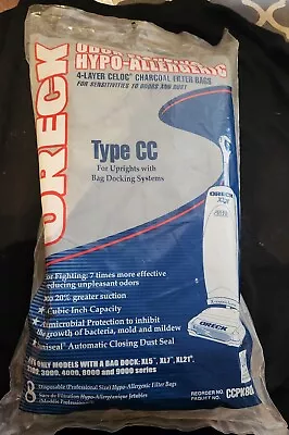 ORECK Type CC 4 Layer Celoc Charcoal Filter Type CC Vacuum Bags CCPK80F 7/Pack  • $14.99