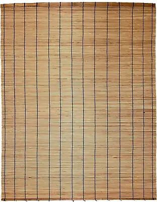 Indoor Yakitake Bamboo Screen Japan Showa Wall Hanging (approx.) L43.3in FS • £56.54