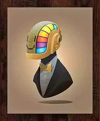 Spotlight Guy-Manuel Daft Punk Inspired Giclee Limited Edition Art Print • $73