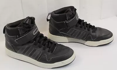 Adidas Postmove Basketball Shoes Men's US 9.5 Black Cloudfoam HighTop PWJ 001004 • $44.49