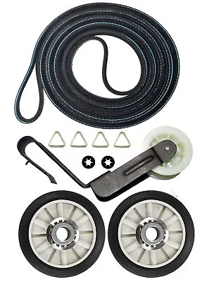 Maytag MEDC215EW1 Dryer Rollers Belt Pulley Kit • $26.95