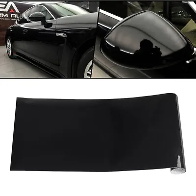 Vinyl Wrap 3D Carbon Fibre/Matte/Glossy Black Self Adhesive Sticky Back Air Free • £7.95