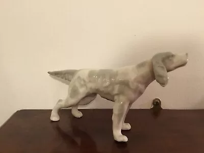 £25 • Buy Rex Valencia English Setter Pointer Porcelain Figurine Hunting Dog