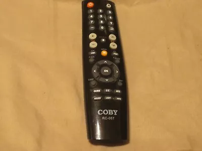 Original RC-057 Replace Remote Control For Coby TV TFTV1925 TFTV2225 LEDTV2326 • $13.76