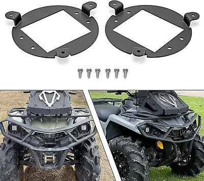 Headlight Upgrade Coversion Bezel Mount Bracket Compatible With 3  Flush Mount L • $79.22