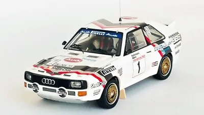 Model Car Scale 1:43 Trofeu Audi Sport Quattro Manx Rally 1984 • £95.56