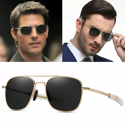 Outdoor Classic Military UV400 Polarized Men's Sunglasses Retro Driving Glasses • $8.78