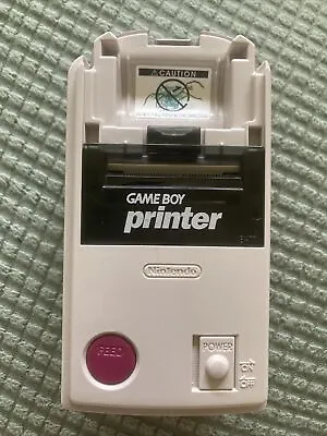 Nintendo Gamboy MGB-007 Thermal Printer For Parts Or Repair  • £33.25