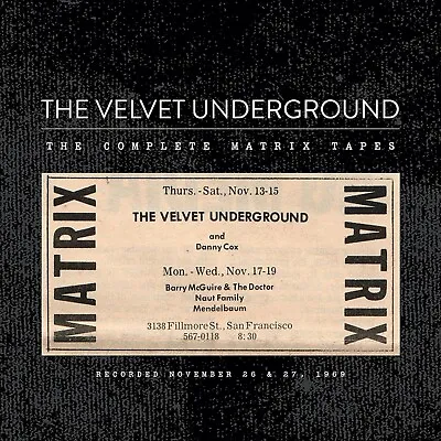 £15.99 • Buy Reproduction Velvet Underground  Matrix  Album Cover Poster, Size: 16  X 16 