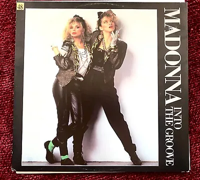 Madonna Desperately Seeking Susan Vinyl 12  Record Into The Groove Promo Single • $40