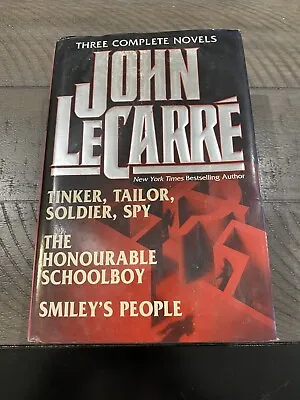 John Le Carre: Three Complete Novels Wings Books Tinker 1995 Hardcover Spy • $19.99