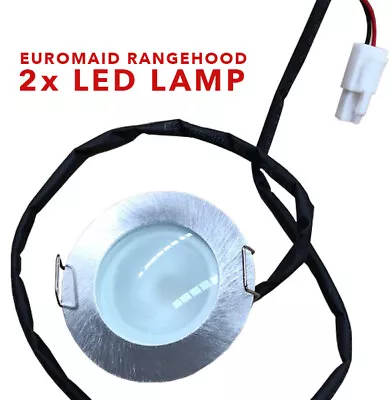 2 X BAUMATIC EUROMAID RANGEHOOD LED LIGHT ASSY CP9BLS • $45