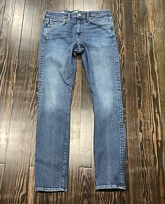 J.Crew 484 Stretch Denim Jeans Men’s 34x34 Blue Wash • $24.99